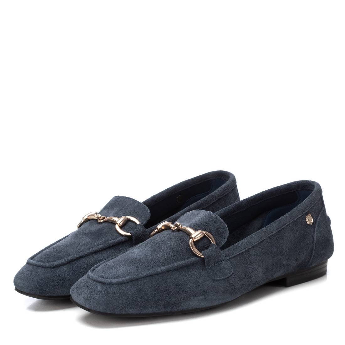 Mocasines azul marino para mujer