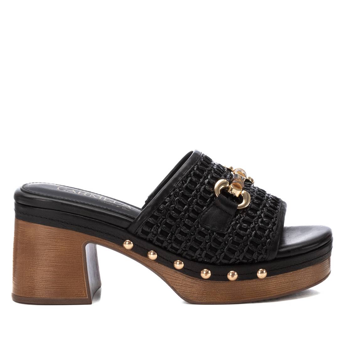 Zuecos Negros Mujer