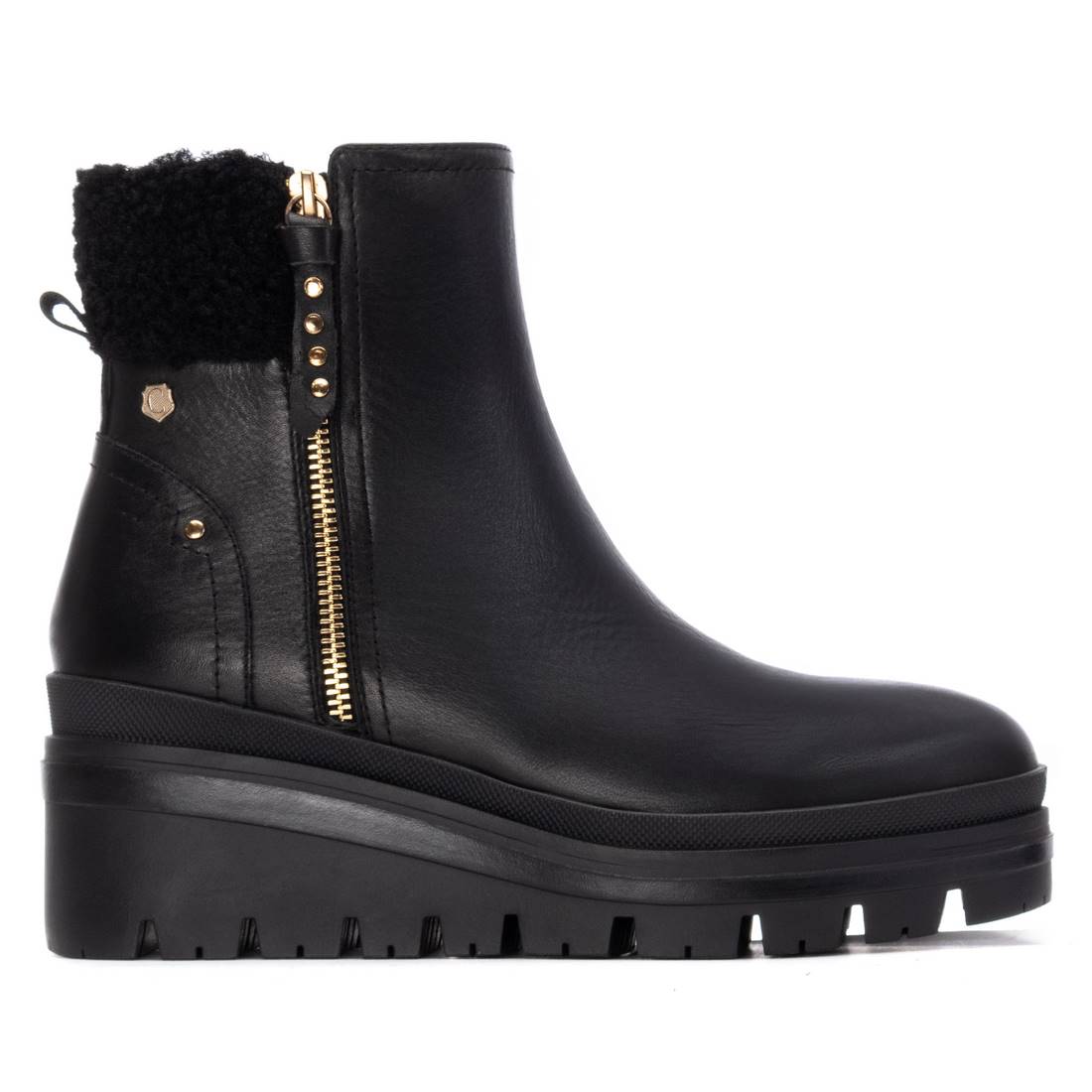 Botines con cuña mujer