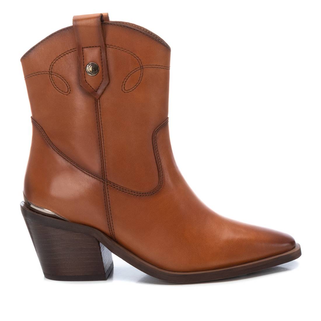 botines cowboy marrones