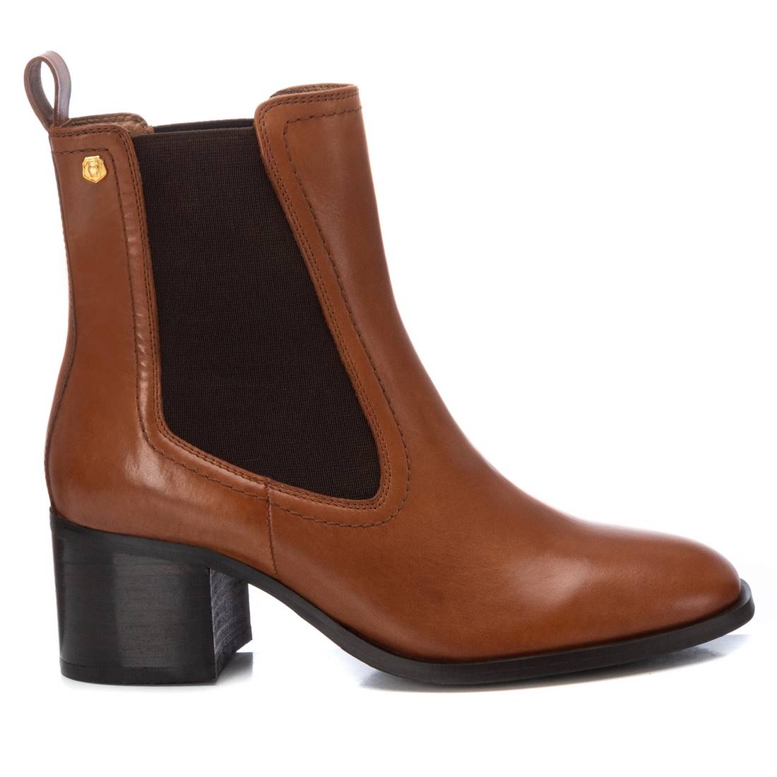 Botines de mujer con cierre lateral y elastico