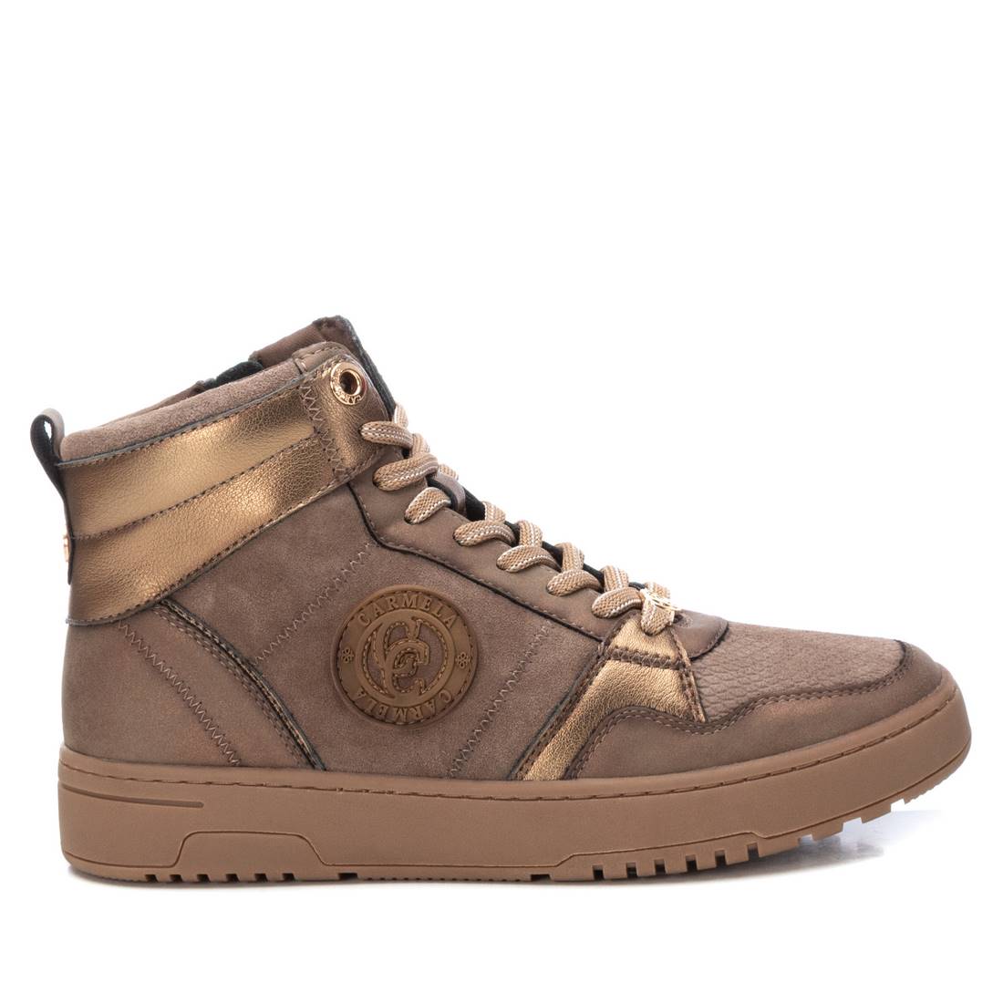 Botines planos mujer marrones