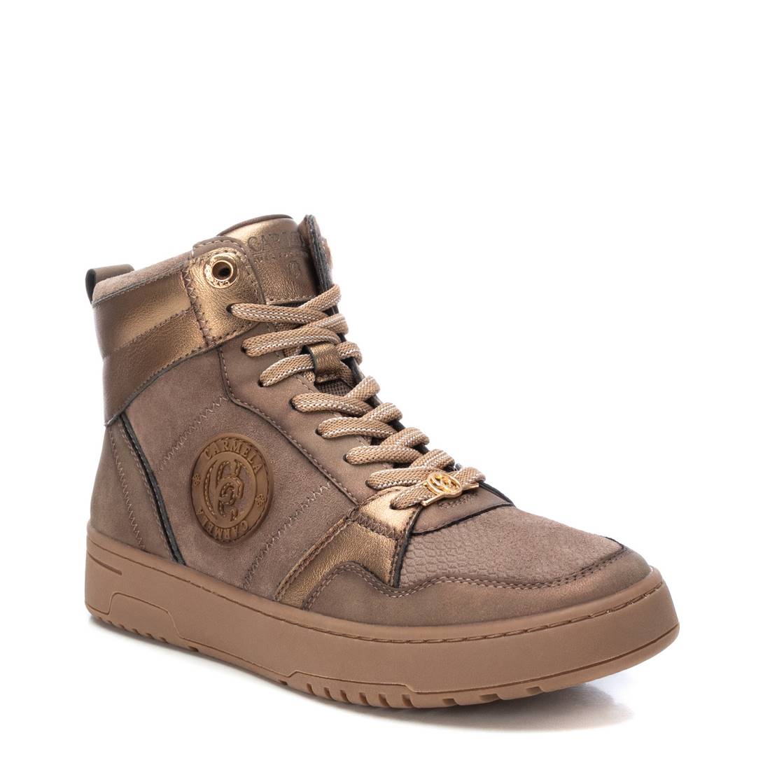 botines planos mujer con cordones carmela