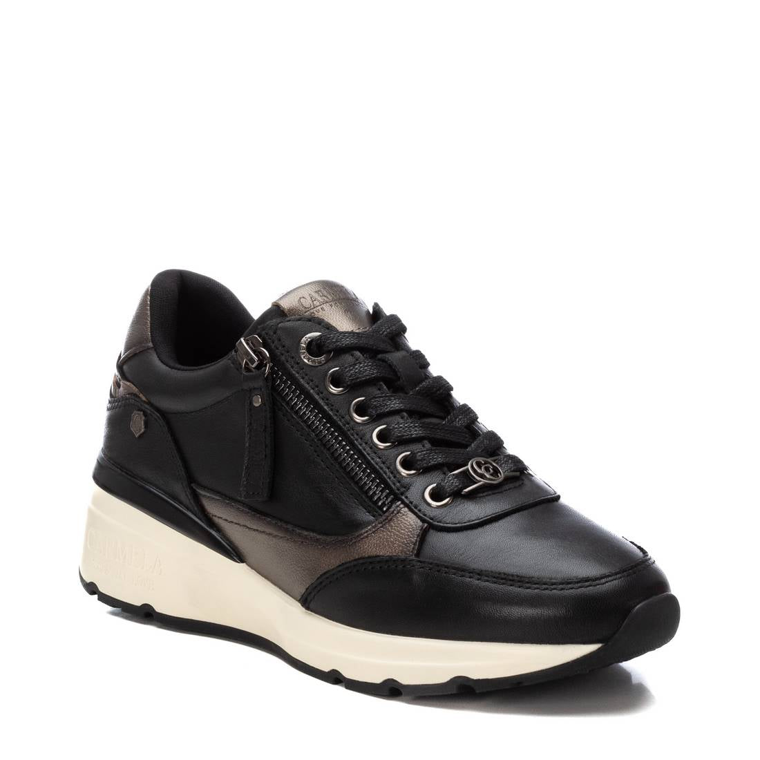 zapatillas altas con cremallera mujer