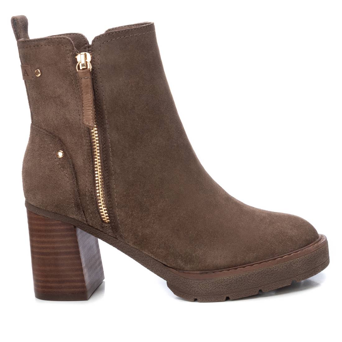 Botines con tacón mujer, plataforma y suela antideslizante