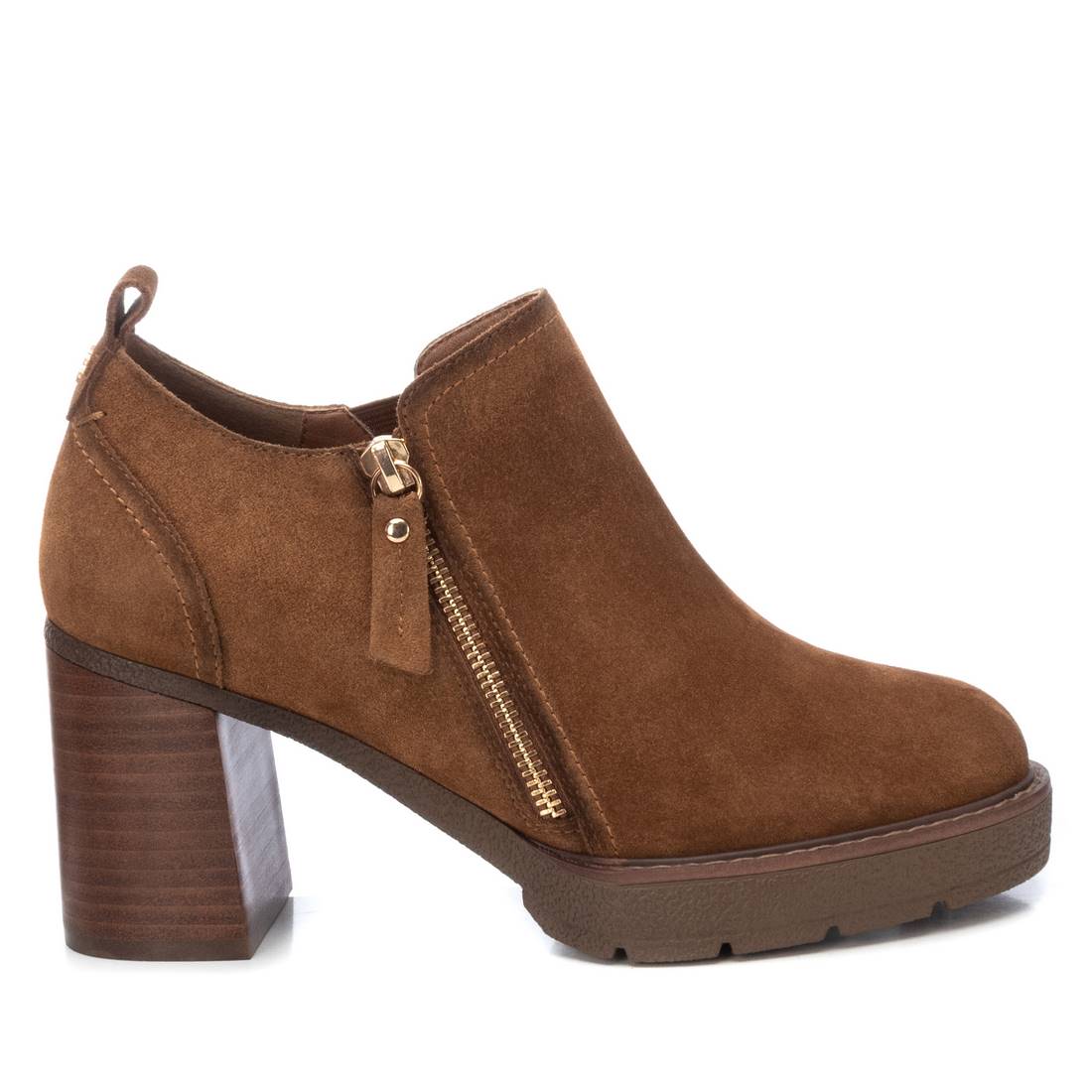 Botines con tacón mujer, plataforma y suela antideslizante