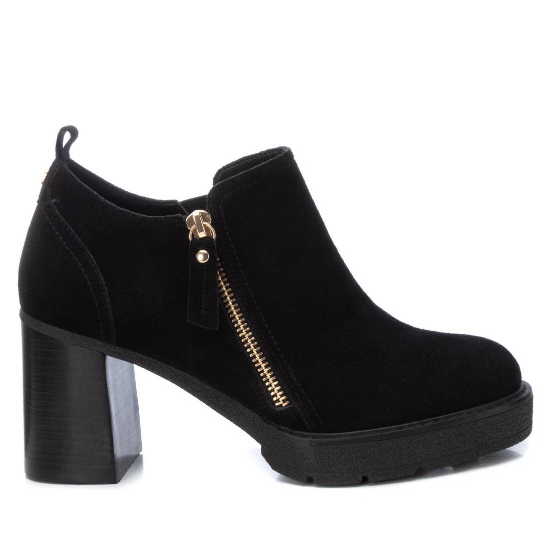 Botines con tacón mujer, plataforma y suela antideslizante