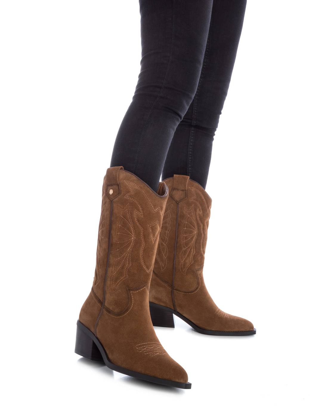 Botas con tacón altas marrones