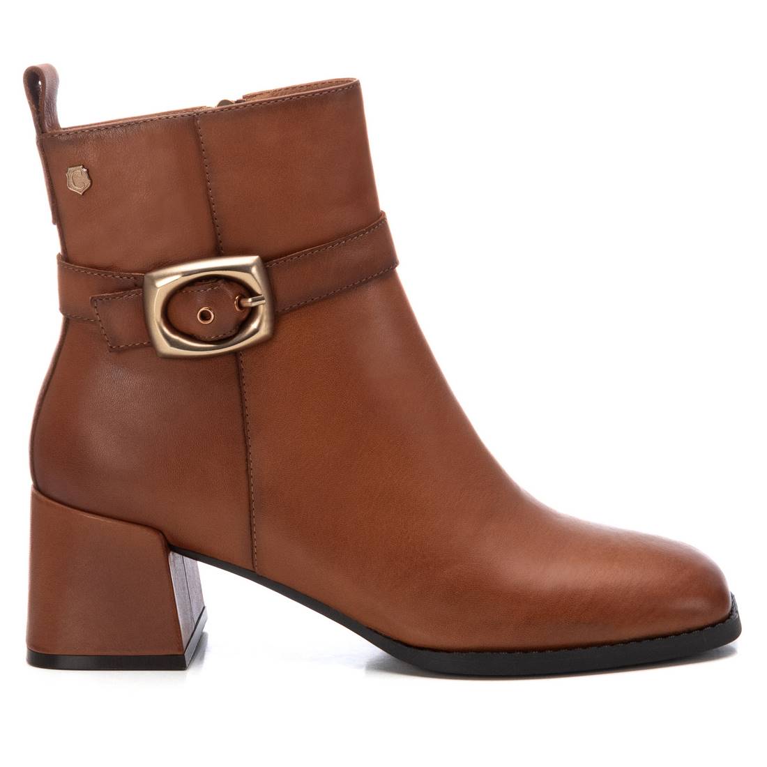Botines con hebilla de mujer