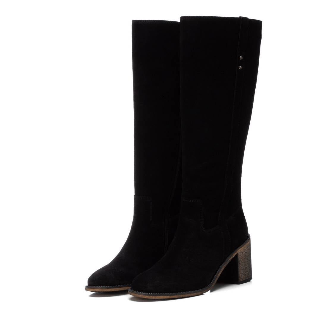 botas altas de caña ancha negras Carmela
