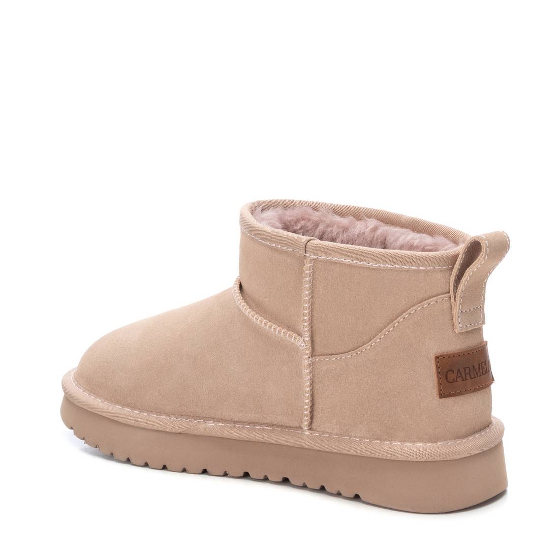 Zapatilla de invierno de mujer Beige