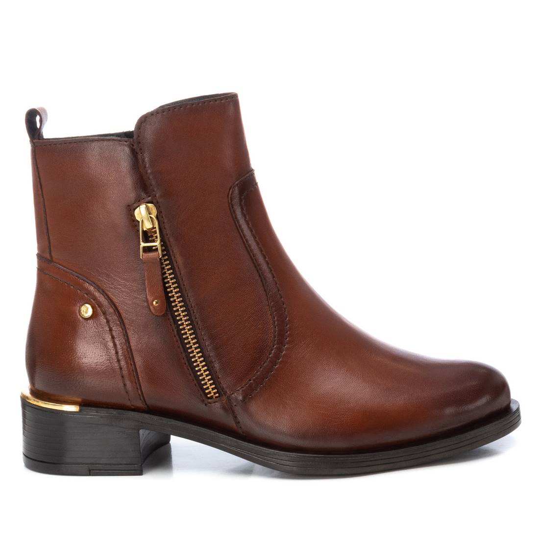 Botines de invierno de piel de mujer