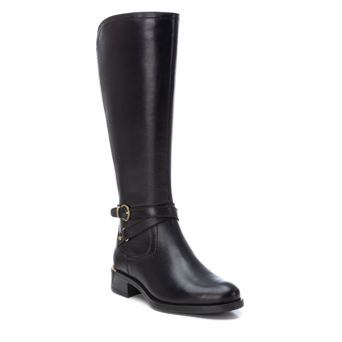 botas altas de mujer negras