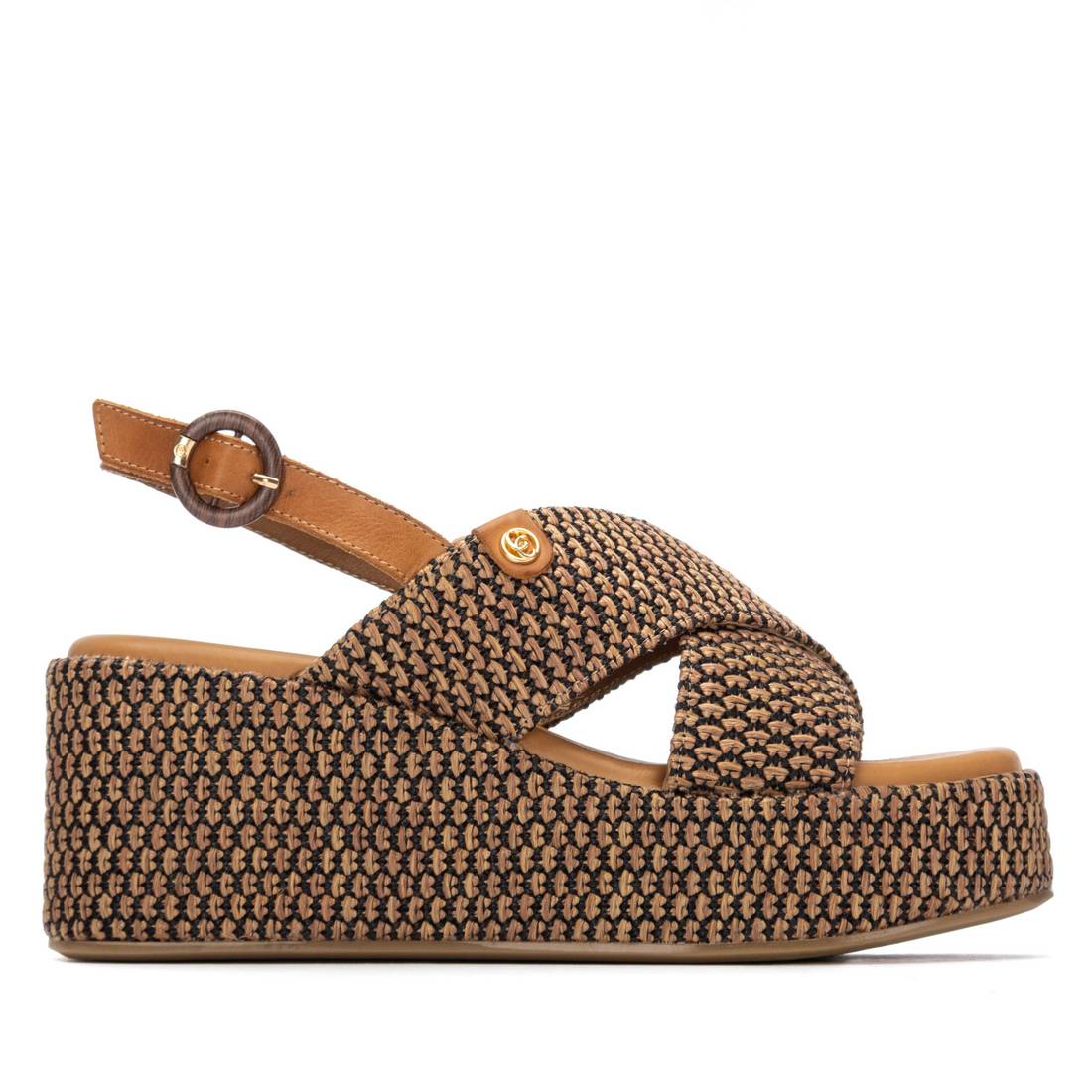 Sandalia de mujer con cuña Carmela 16323402