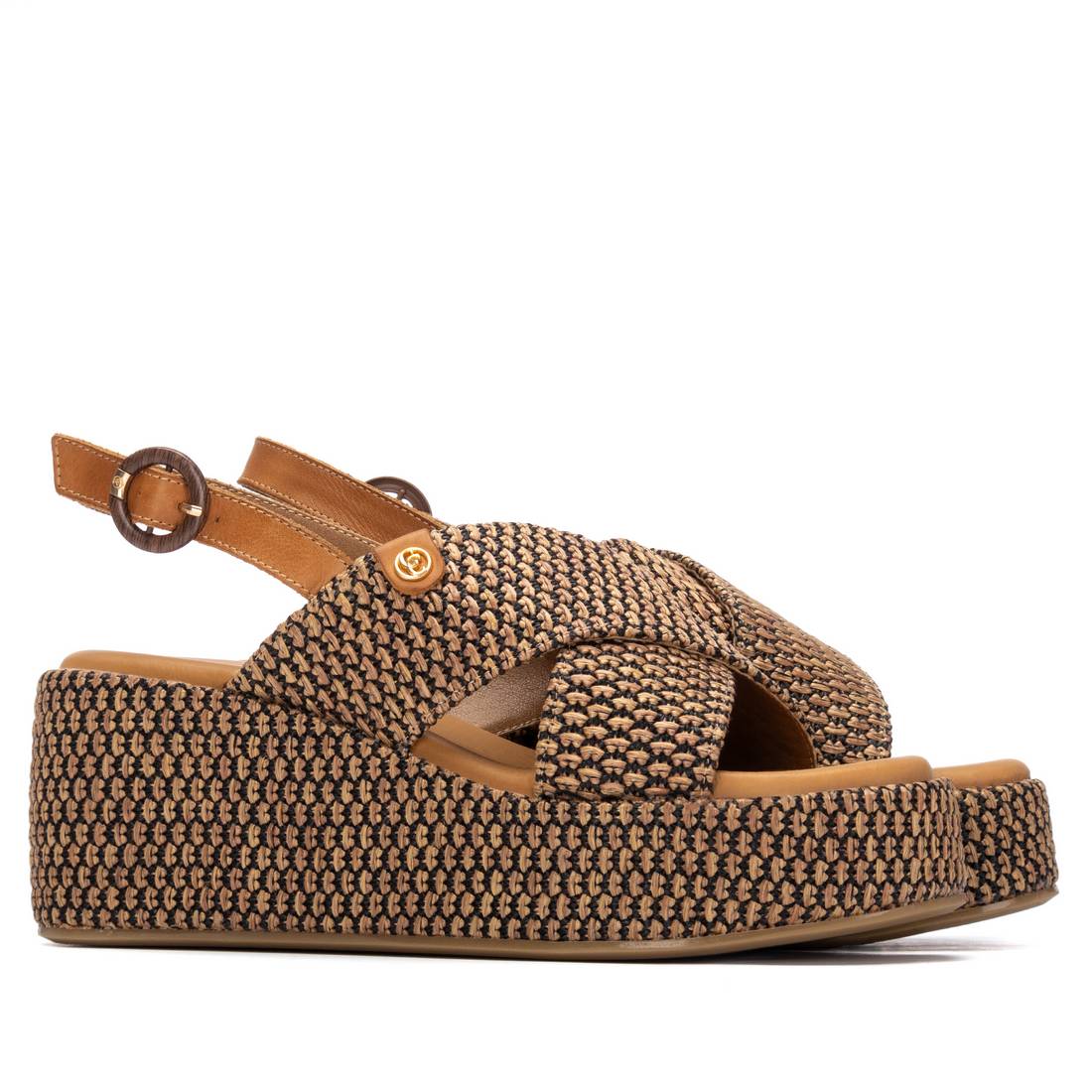 Sandalia de mujer con cuña Carmela 16323402