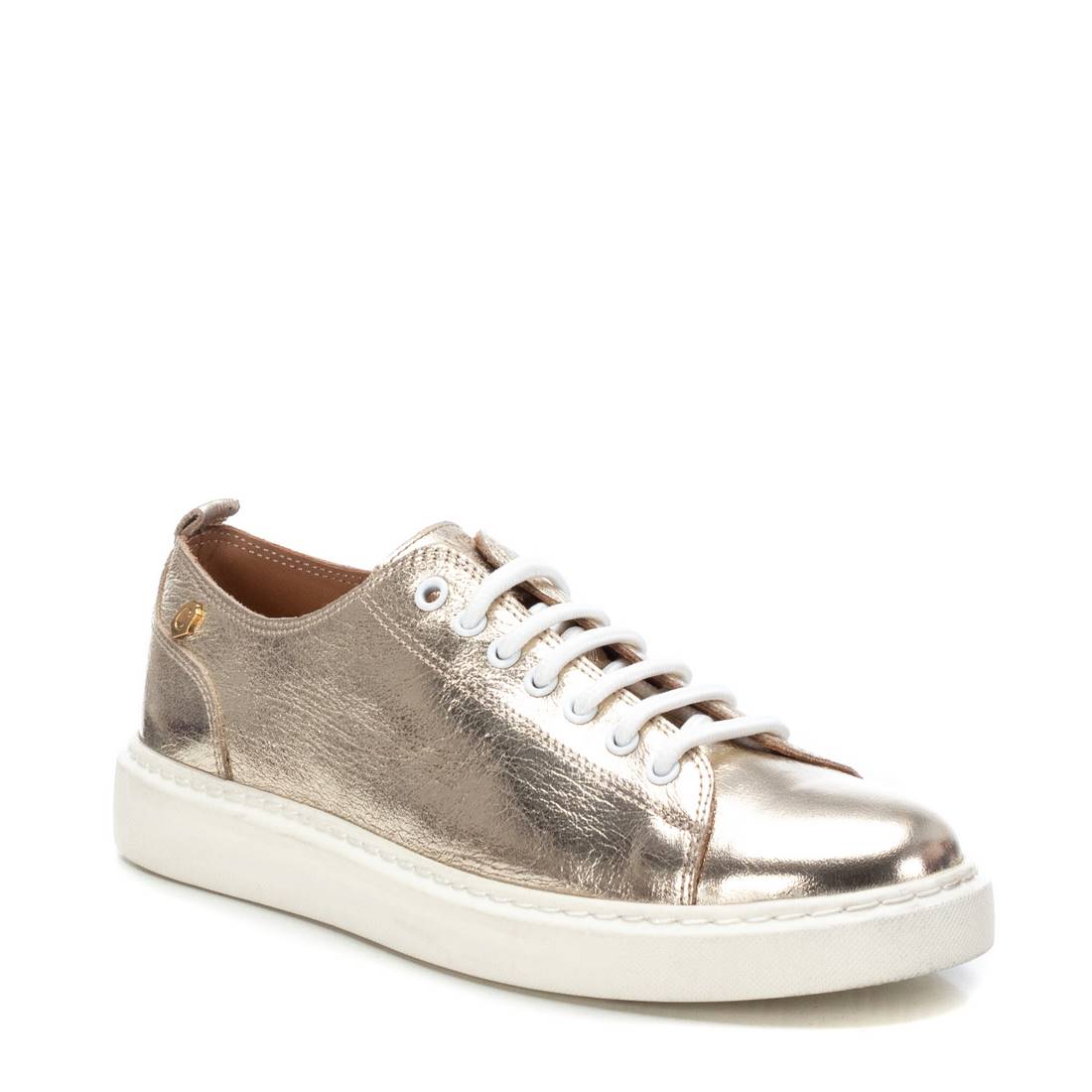 zapatillas dorados mujer