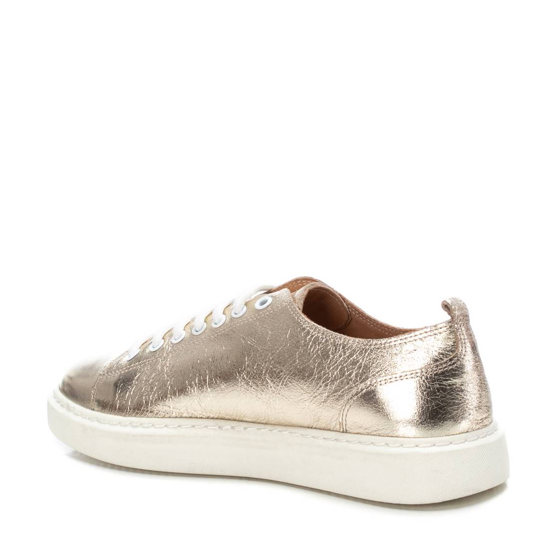 zapatillas doradas mujer Camela