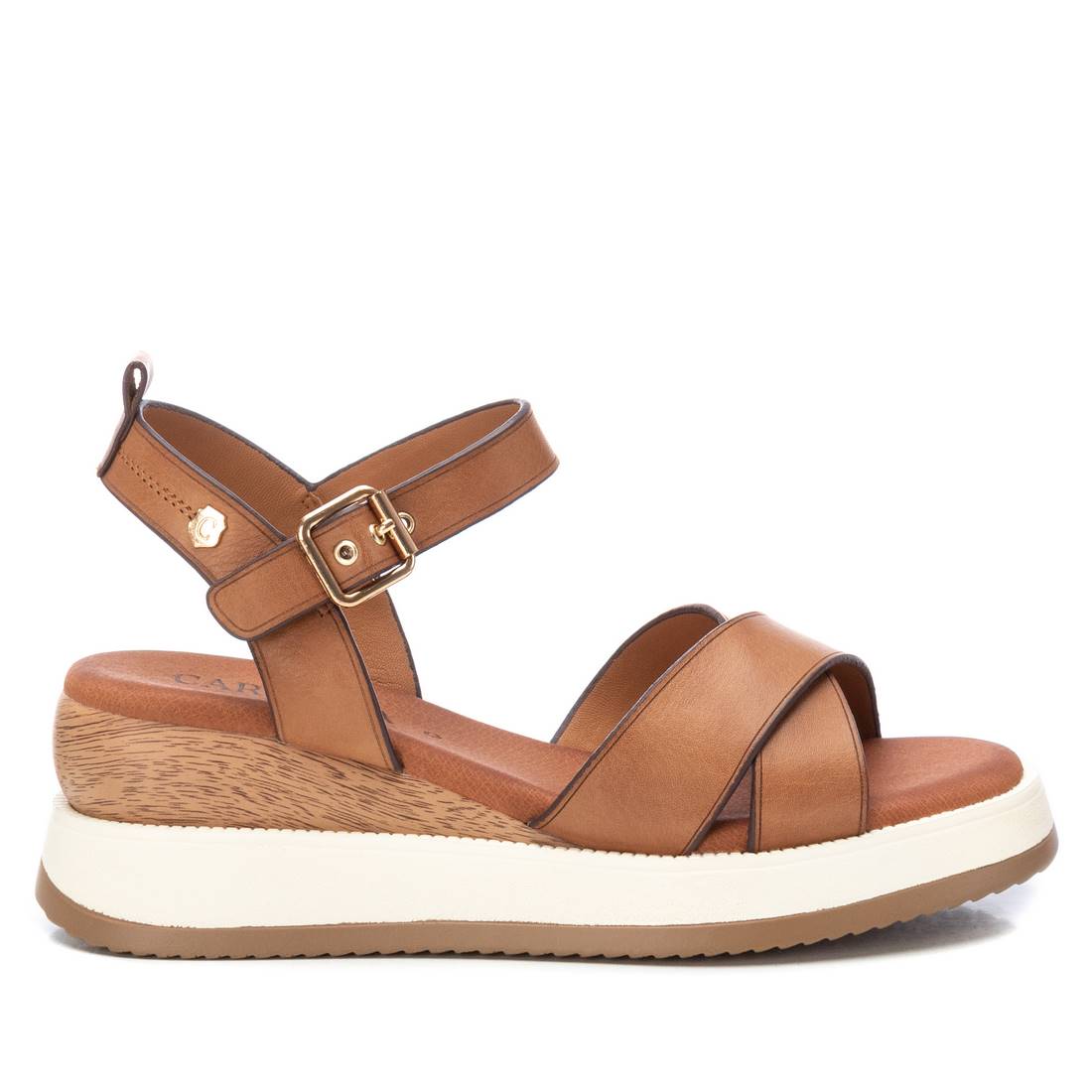 Sandalias marrones de mujer marca Carmela