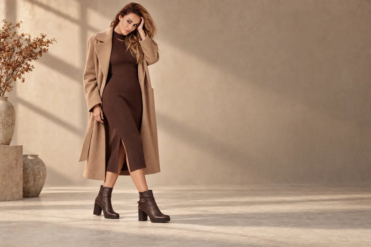 Cómo combinar botines con vestidos en otoño: ideas para acertar siempre