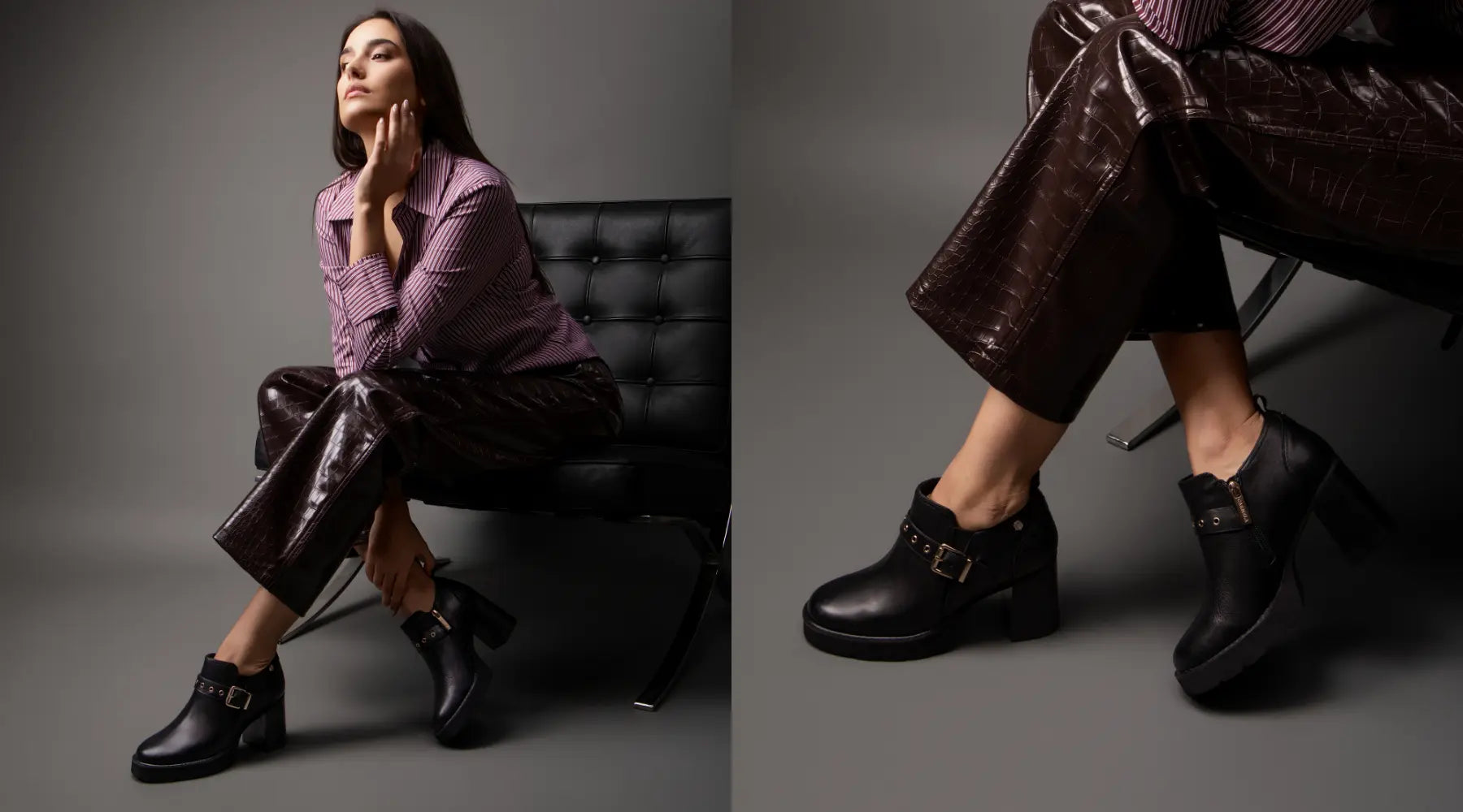 La guía definitiva para combinar botines y botas por color