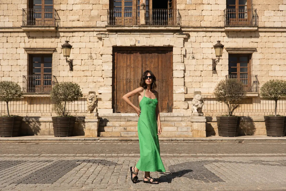 Cómo vestir elegante sin tacones en verano