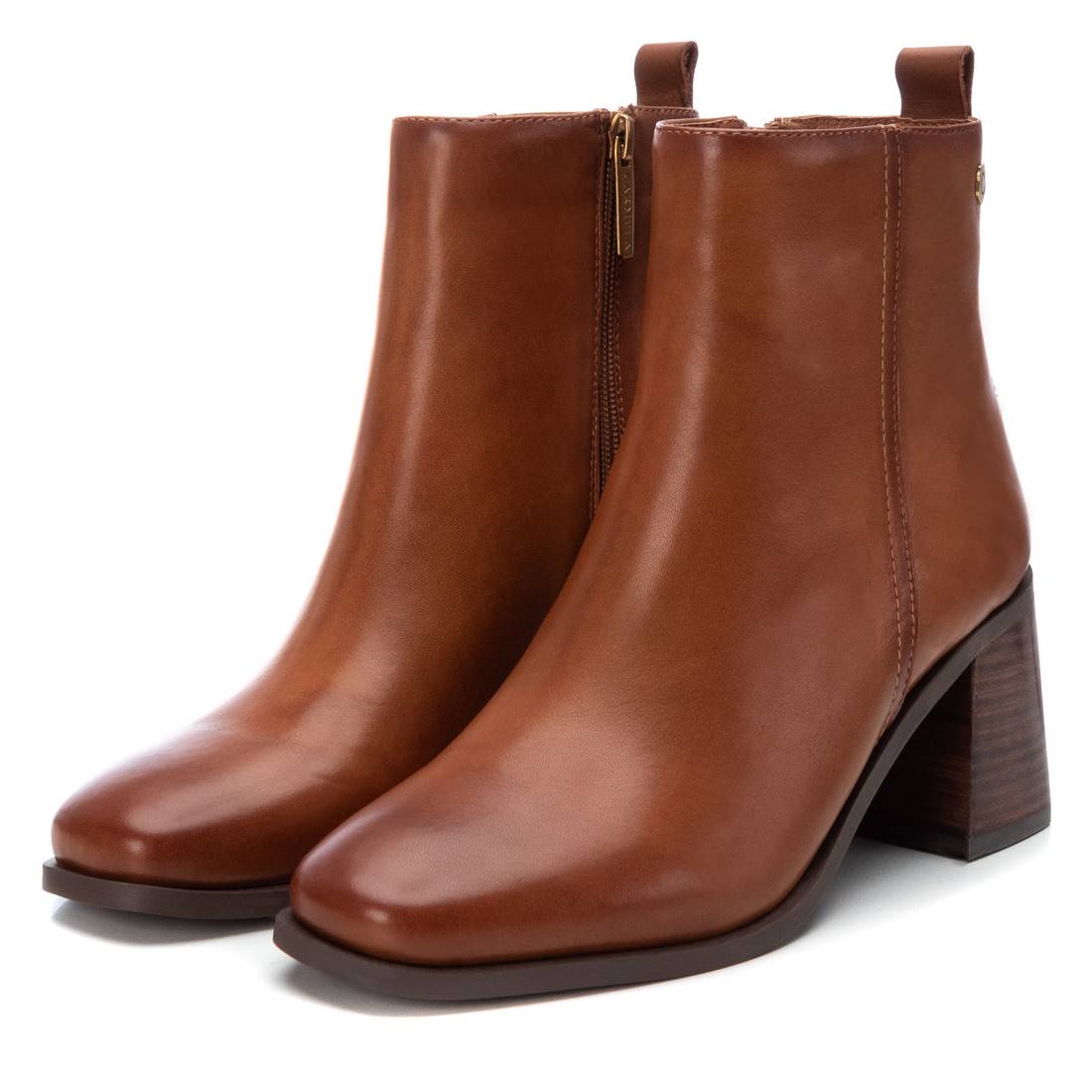 Botines de piel para mujer