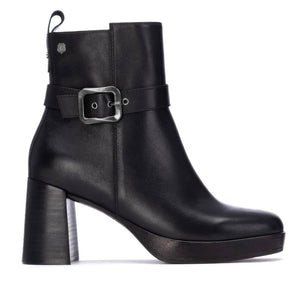 Botines con tacón mujer