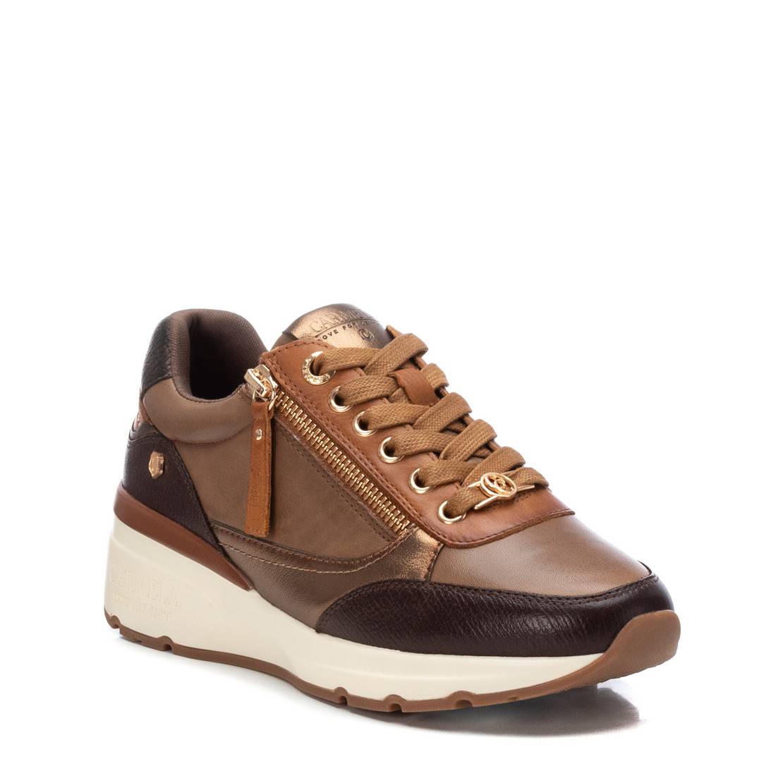 Sneakers de mujer marrones Carmela