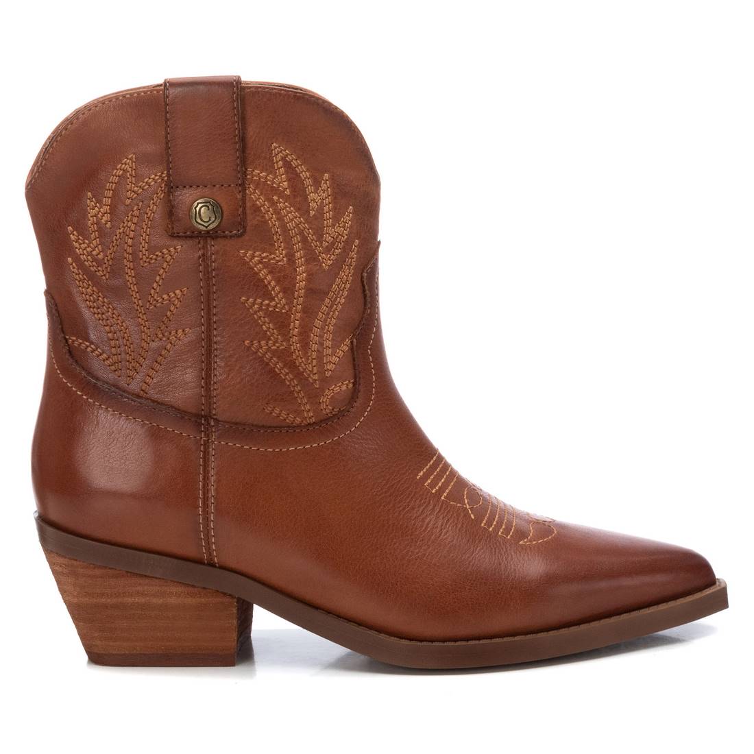 botines cowboy mujer marrones