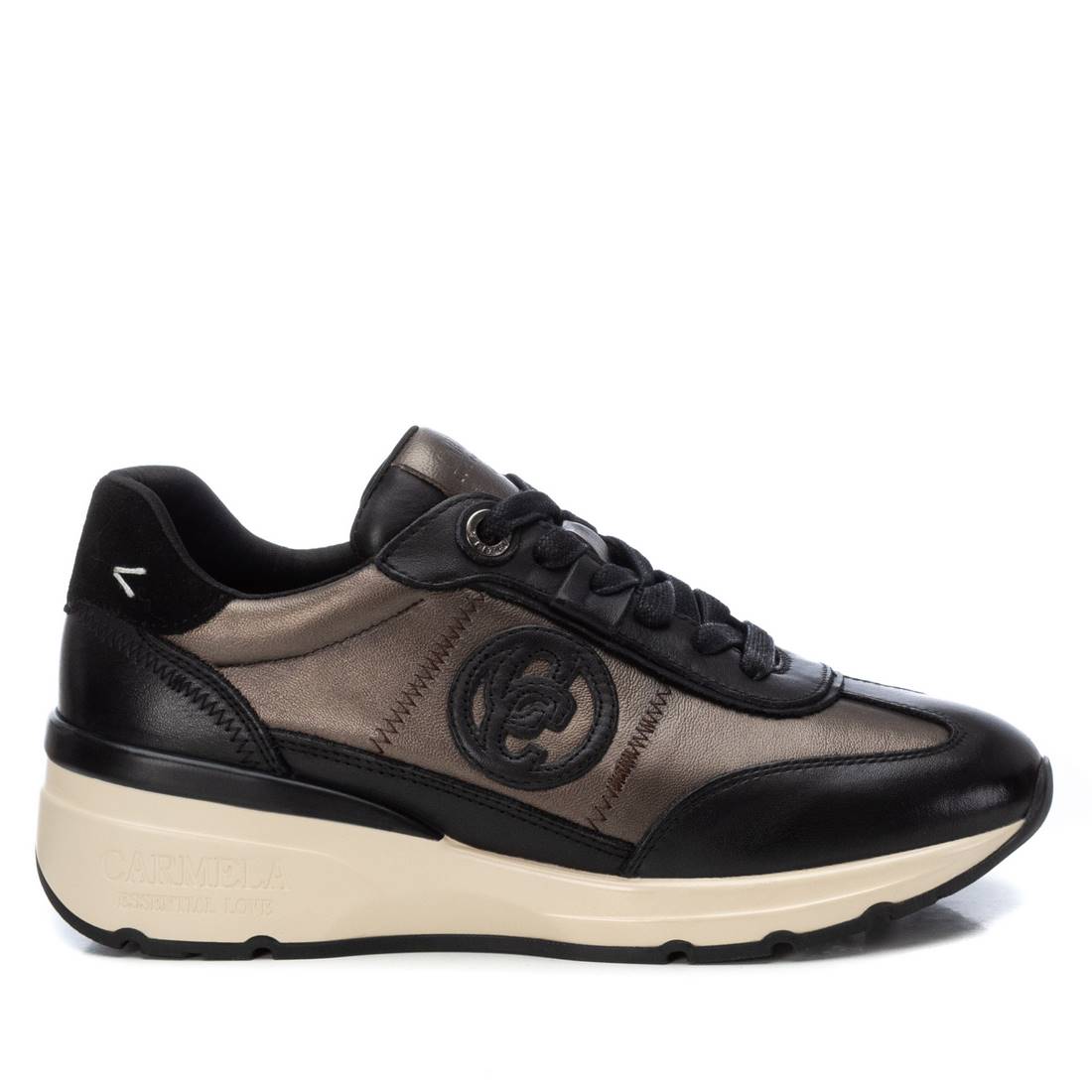 Sneakers de mujer negros Carmela