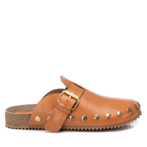 Zuecos de cuero para mujer