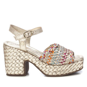 Sandalias con tacón alto mujer