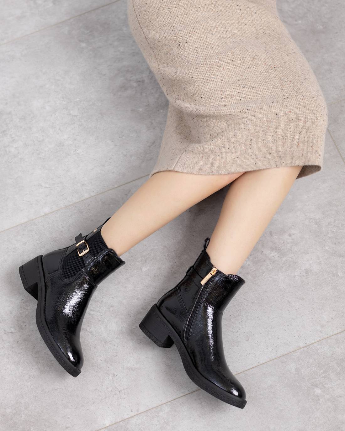 Botin de mujer con tacón Carmela 16257903