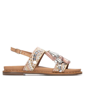White women's sandals