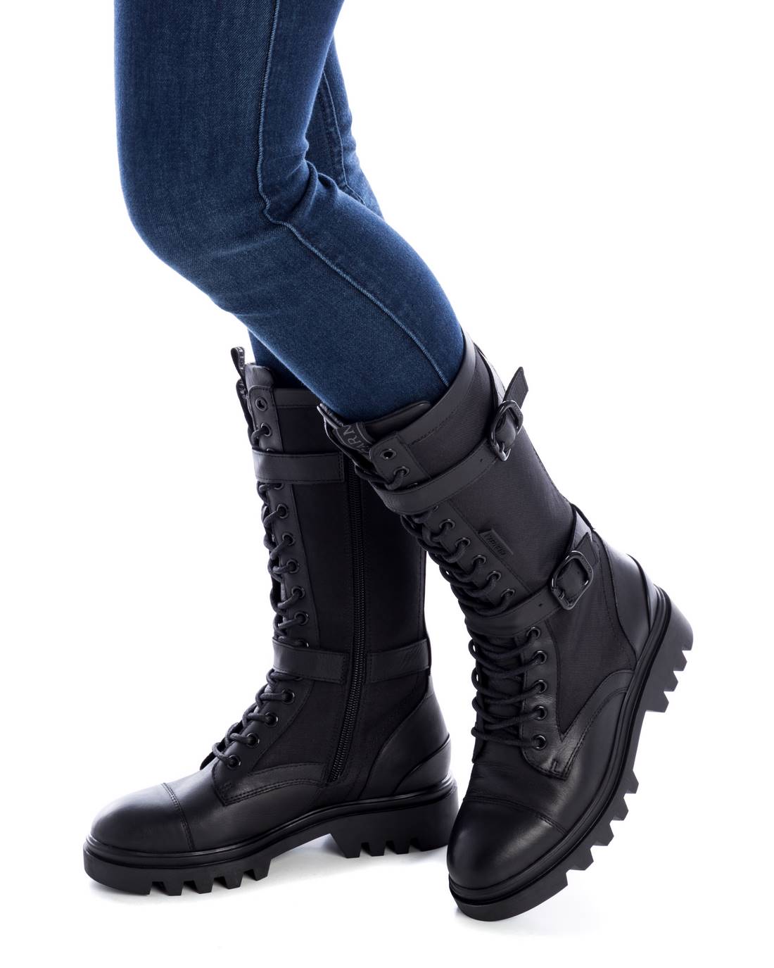 Bota militar plana Metropolis - Mujer - Zapatos